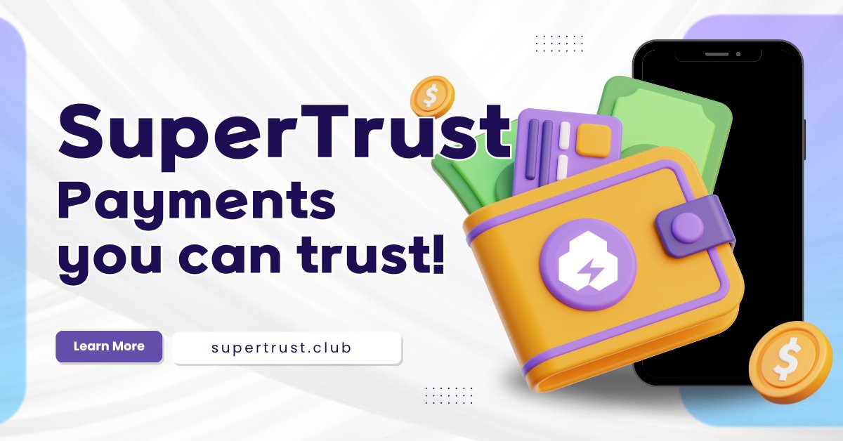 SuperTrust_SUT's tweet image. SuperTrust redefines trust in online payments with blockchain security and efficiency. 🔒💳✨

#SuperTrust #BlockchainPayments #SecureTransactions #EfficientPayments #CryptoInnovation #TrustRedefined #FutureOfFinance