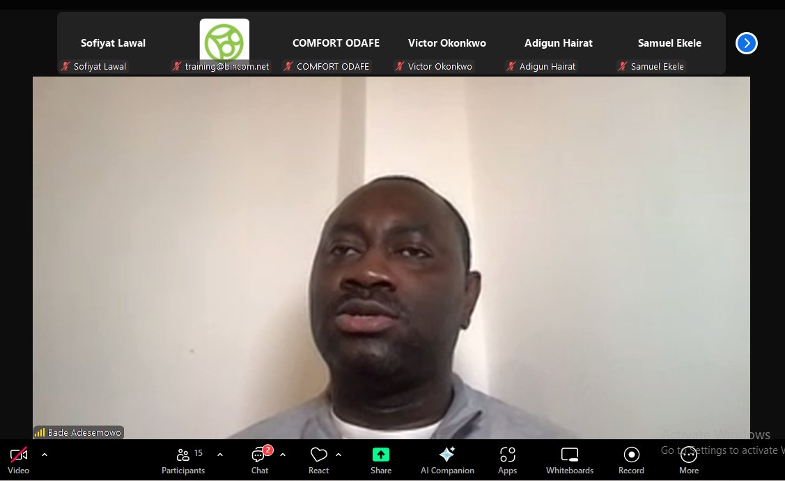 Hormowunmi22's tweet photo. 🎯 Building a Strong Personal Tech Career Brand 

Attending the Building a Strong Personal Tech Career Brand session with Bade Adesemowo and Mike Ikenwa was truly insightful.

Key takeaways:
continue in comment section

#PersonalBrand #TechCareer #GrowthJourney #BincomDevCenter https://t.co/VKFrKktH2G