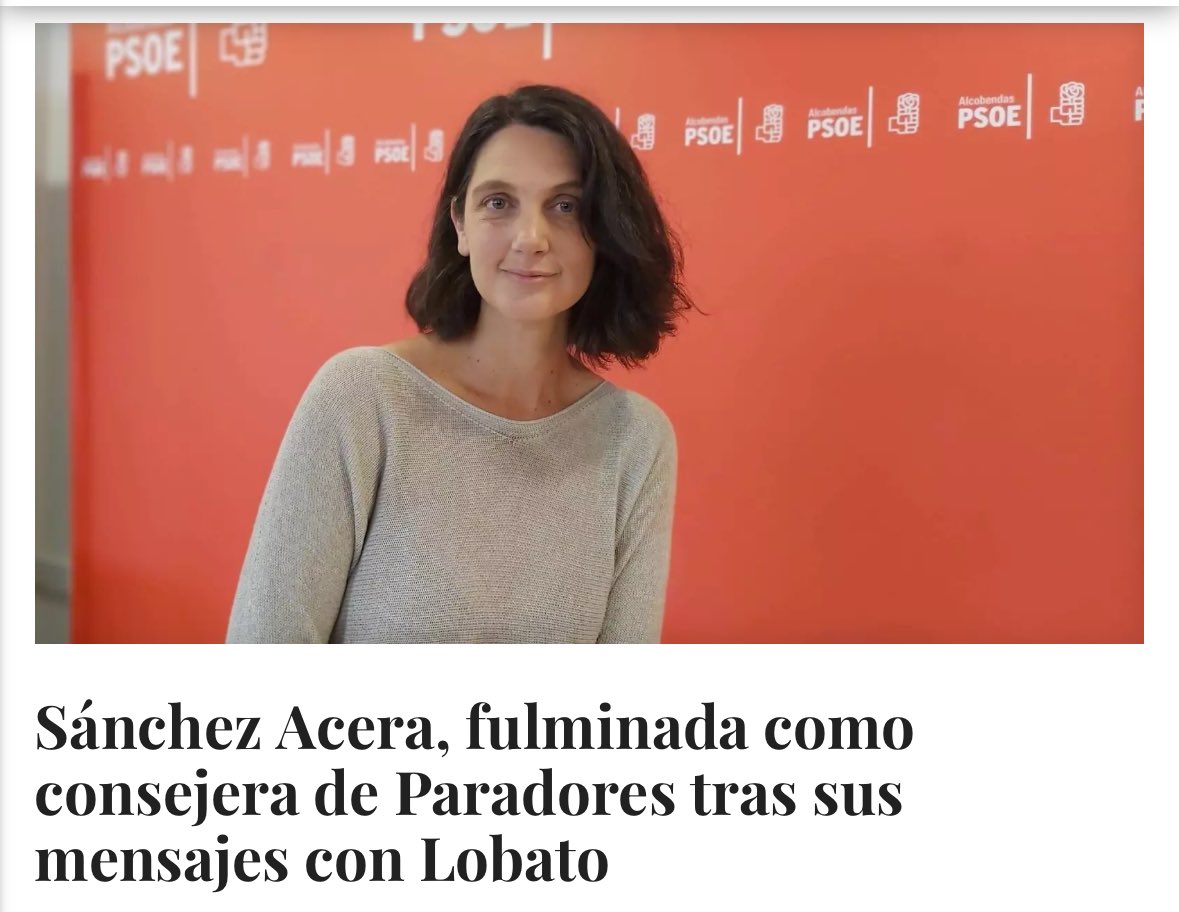 rosadiezglez's tweet photo. El inductor de la trama corrupta va fulminando peones para poner cortafuegos y evitar que la porquería sobre la que sustenta su poder le alcance a él o a su familia. Todos los que están en su entorno debieran comenzar a palparse la ropa. https://t.co/Dwzi8mb3iV https://t.co/0b4EVlCam8