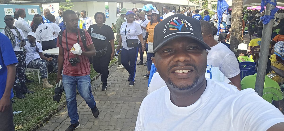 Danket2's tweet photo. Today, on my birthday, I joined the @FirstLadyBio and thousands of others to raise awareness on prostrate cancer that kills thousands of men around the world, including my 93 years old daddy who passed away last year. https://t.co/gEEcLTwUph