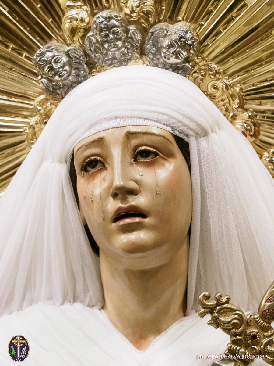 #Actualidad Nuestra Señora del Mayor Dolor ya se encuentra ataviada de cara la Festividad de la Inmaculada Concepción.