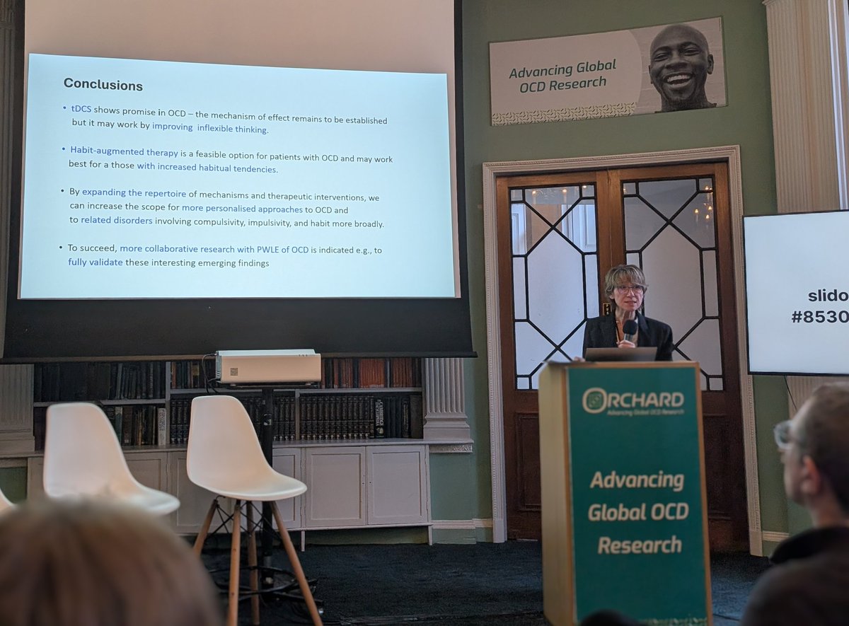 Prof Fineberg on emerging treatments for OCD at Orchard research conference at <a href="/Ri_Science/">Royal Institution</a>