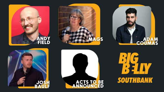 Big Belly Bar & Club Comedy (@bigbellycomedy) on Twitter photo End your week on a high note with lots of laughs! ππ₯
<a href="/andyfieldhello/">Andy Field</a>
<a href="/MchughMags/">Mags Mchugh</a>
<a href="/adamcoumas/">Adam Coumas</a>
<a href="/joshbcomedy/">Josh Baulf</a> End your week on a high note with lots of laughs! ππ₯
<a href="/andyfieldhello/">Andy Field</a>
<a href="/MchughMags/">Mags Mchugh</a>
<a href="/adamcoumas/">Adam Coumas</a>
<a href="/joshbcomedy/">Josh Baulf</a>