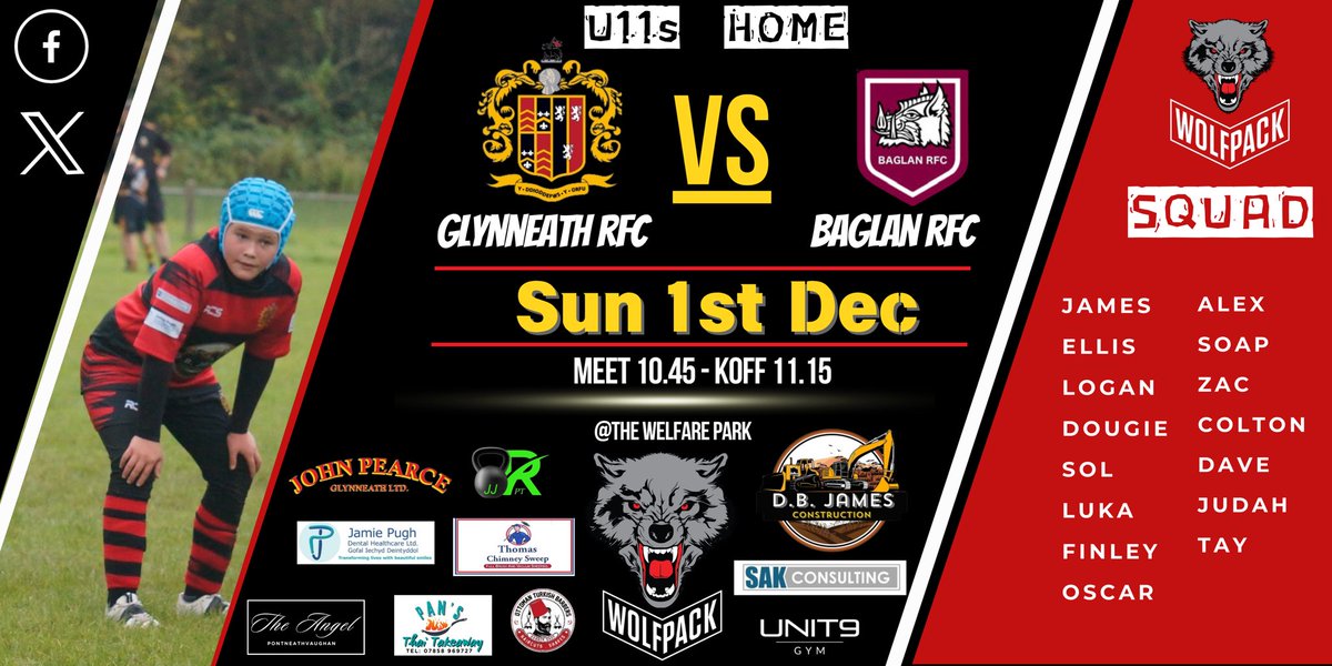 Glynneath RFC (Wolfpack) U12’s tweet media