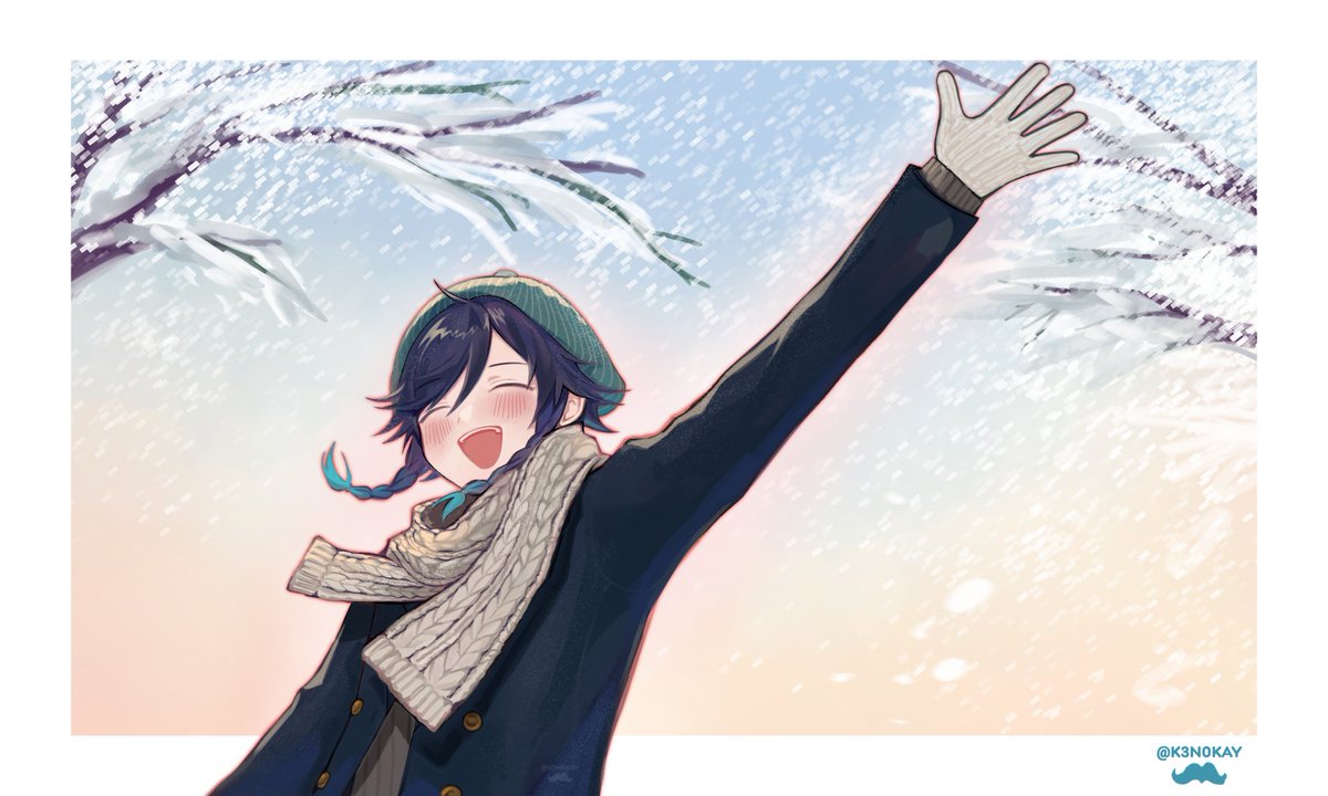 Your'e enough to keep me warm.
#Venti #ウェンティ #GenshinImpact #原神