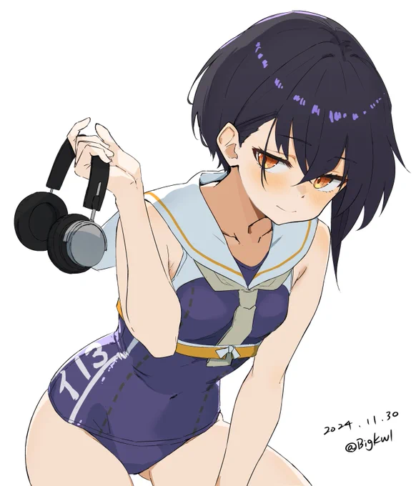 伊13#艦これ版深夜の真剣お絵描き60分一本勝負 #艦これ版真剣お絵描き60分一本勝負_20241130 