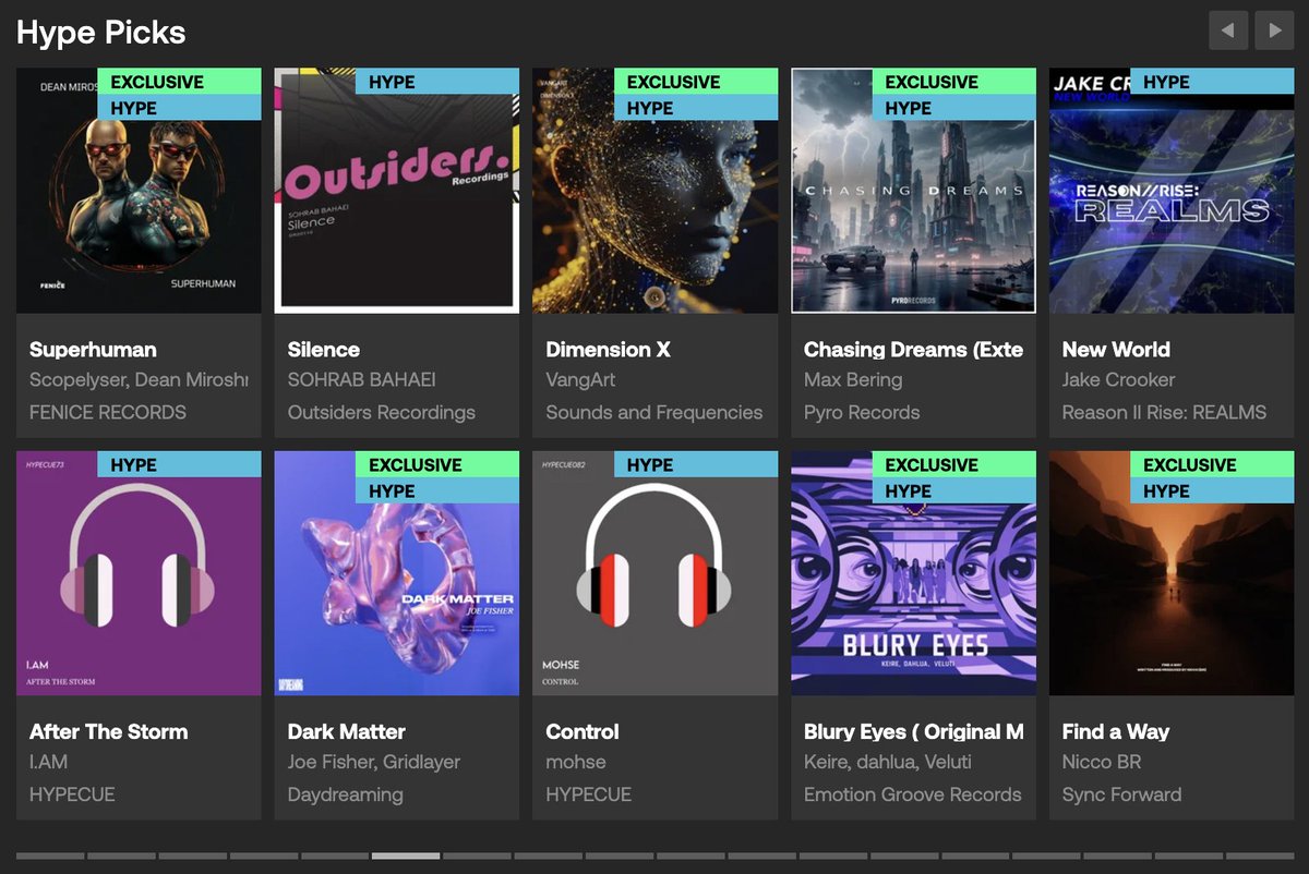 sync_forward's tweet photo. 'Find A Way' featured in this week's @beatport Melodic Techno Hype Picks 💥 https://t.co/CxTUS5Mff5