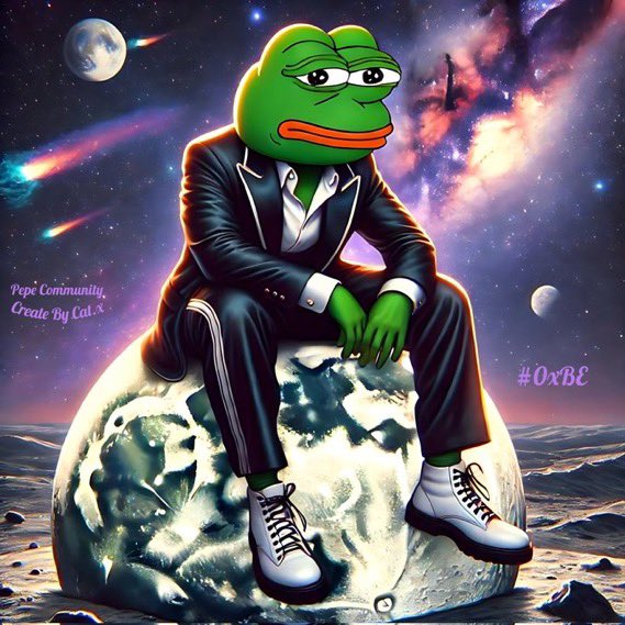 ReachROCKIN's tweet photo. QT Your favorite frog art 🐸
Love this from @Cat_x22 @xPEPECOMMUNITYx #OxBE this crew definitely has #BRAINFROG 🧠
Serious #PEPE 💜
Salute 🫡 https://t.co/XDPGZZioqJ