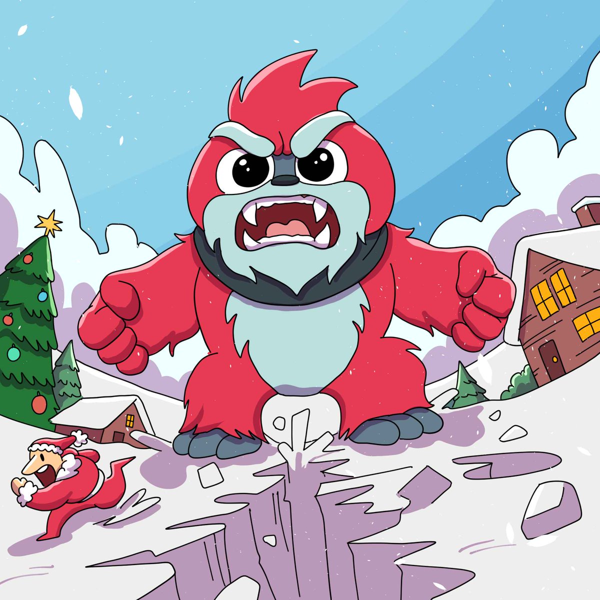 Now it’s my turn to turn Christmas upside down and everything Santa stands for. $YETI is the first step in my plan to break the tradition and reclaim what’s rightfully mine.