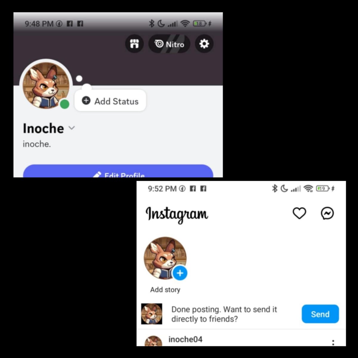 inoche04's tweet photo. @Elderglade Twitter
Tiktok
Spotify
Messenger
Facebook
Instagram
Discord
Telegram https://t.co/j23nKDPl4V