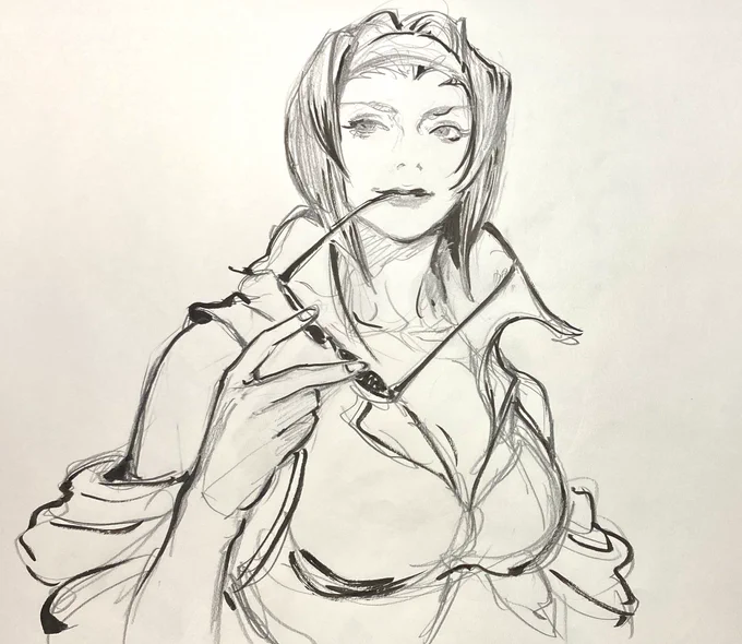 今日の配信で描いた絵ですリンク(ムジュラの仮面)ぶりぶりざえもん(クレヨンしんちゃん)フェイ(カウボーイビバップ)ザ・ワールド(ジョジョの奇妙な冒険)アーカイブはここ 