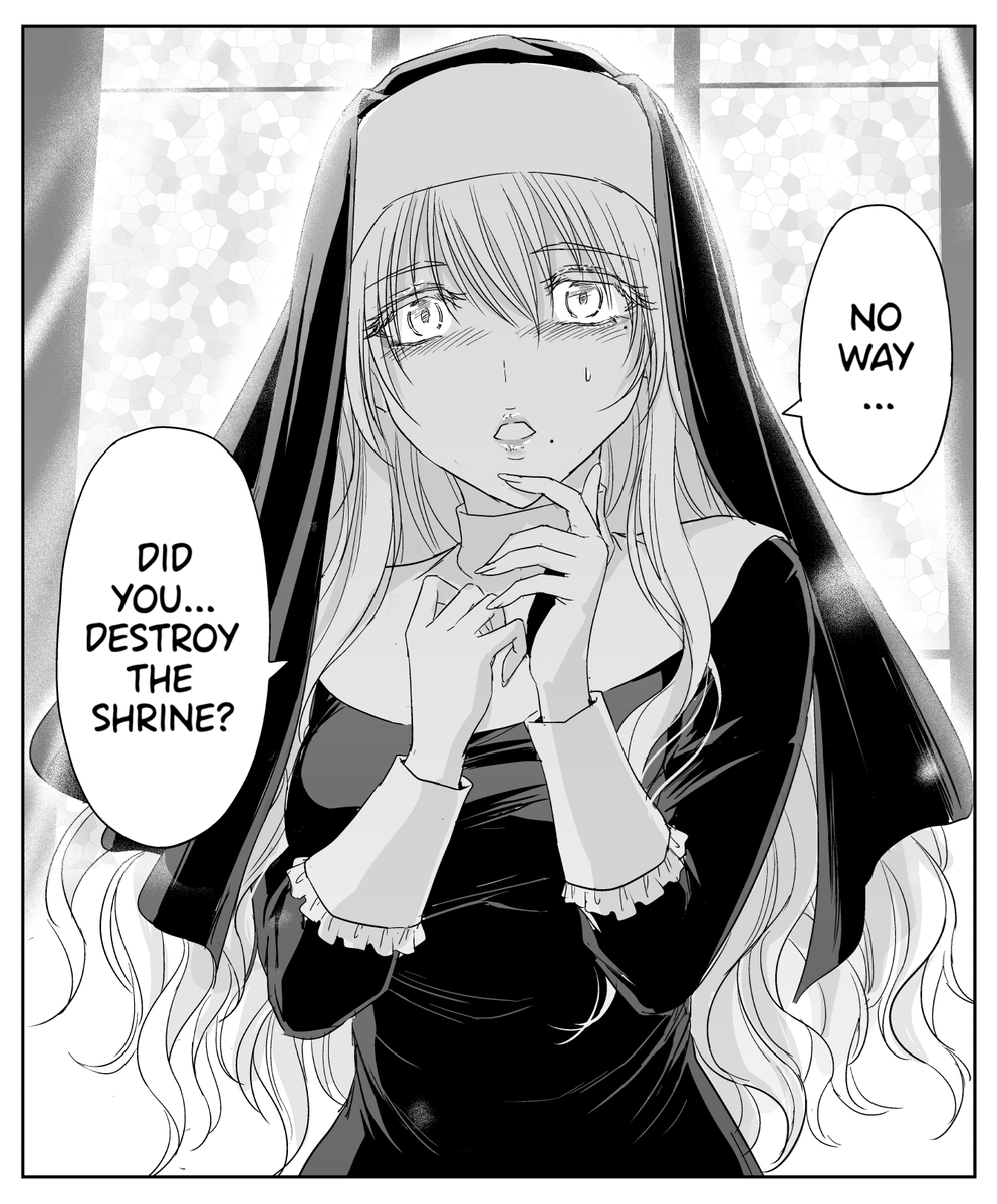 @man_Arihred English Version! [The Sister with Strength and the destroyed shrine.] 