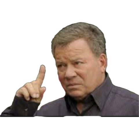 WilliamShatner's tweet photo. Sweetie, you talkie politics; you get blockied. https://t.co/qvnPQNspWj
