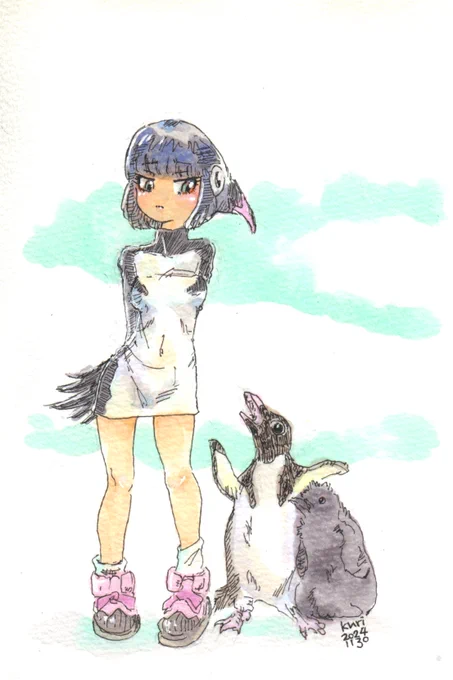 アデリーペンギン  #けものフレンズ #けもフレ10周年 