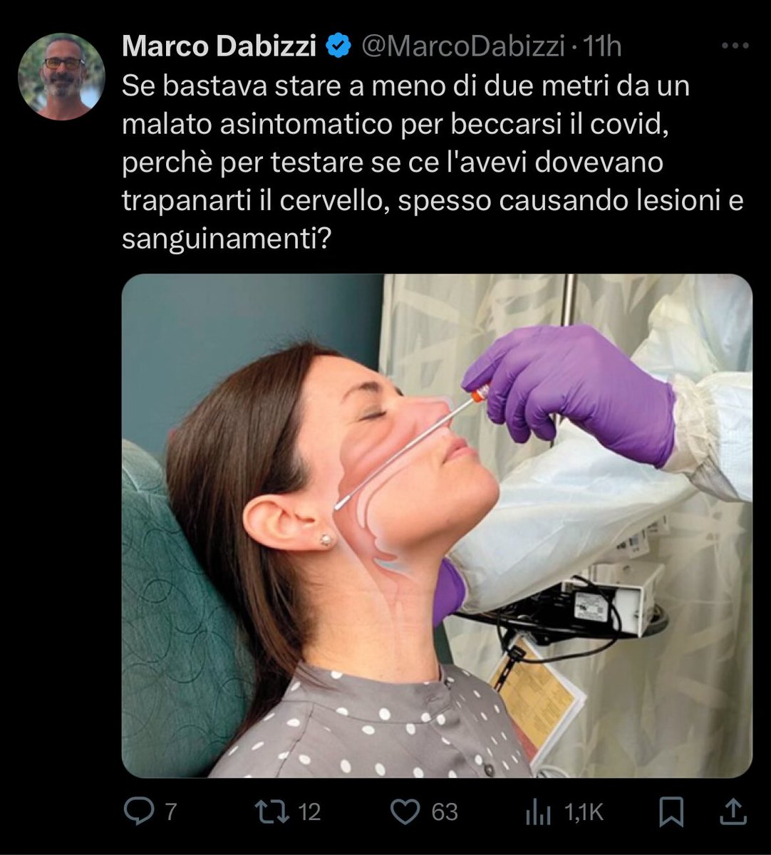 Eravamo obbligati a farlo ogni 36-48 ore e per non darla vinta a quei pezzenti ci trapanavano il cervello.....🤬🤬🤬
grazie <a href="/MarcoDabizzi/">Marco Dabizzi</a> hai detto tutto quello che serviva dire!
