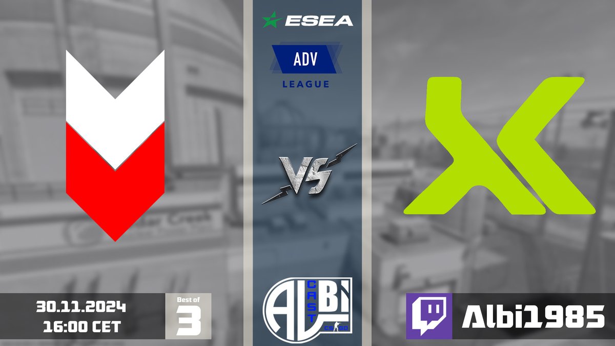 Alberto 'Albi' A. (@albi1985hs) on Twitter photo 🏆<a href="/ESEA/">ESEA League</a> Advanced - Playoffs - Ro32 - LB
⚔️<a href="/ARROWdotGG/">ARROW</a> vs <a href="/Kubixesports/">Kubix Esports</a>
⏰16:00 CET
🗺️Bo3 - TBA
🎙️<a href="/Albi1985HS/">Alberto 'Albi' A.</a>
📺twitch.tv/albi1985
Letzte Game war ein Satz mit X also hoffen wir auf das BESTE!!
<a href="/P4TriCK_cs/">Patrick Zaremba</a> heute bitte full Support wie in WoW + Gott gleiches Aiming - Danke! 🏆<a href="/ESEA/">ESEA League</a> Advanced - Playoffs - Ro32 - LB
⚔️<a href="/ARROWdotGG/">ARROW</a> vs <a href="/Kubixesports/">Kubix Esports</a>
⏰16:00 CET
🗺️Bo3 - TBA
🎙️<a href="/Albi1985HS/">Alberto 'Albi' A.</a>
📺twitch.tv/albi1985
Letzte Game war ein Satz mit X also hoffen wir auf das BESTE!!
<a href="/P4TriCK_cs/">Patrick Zaremba</a> heute bitte full Support wie in WoW + Gott gleiches Aiming - Danke!