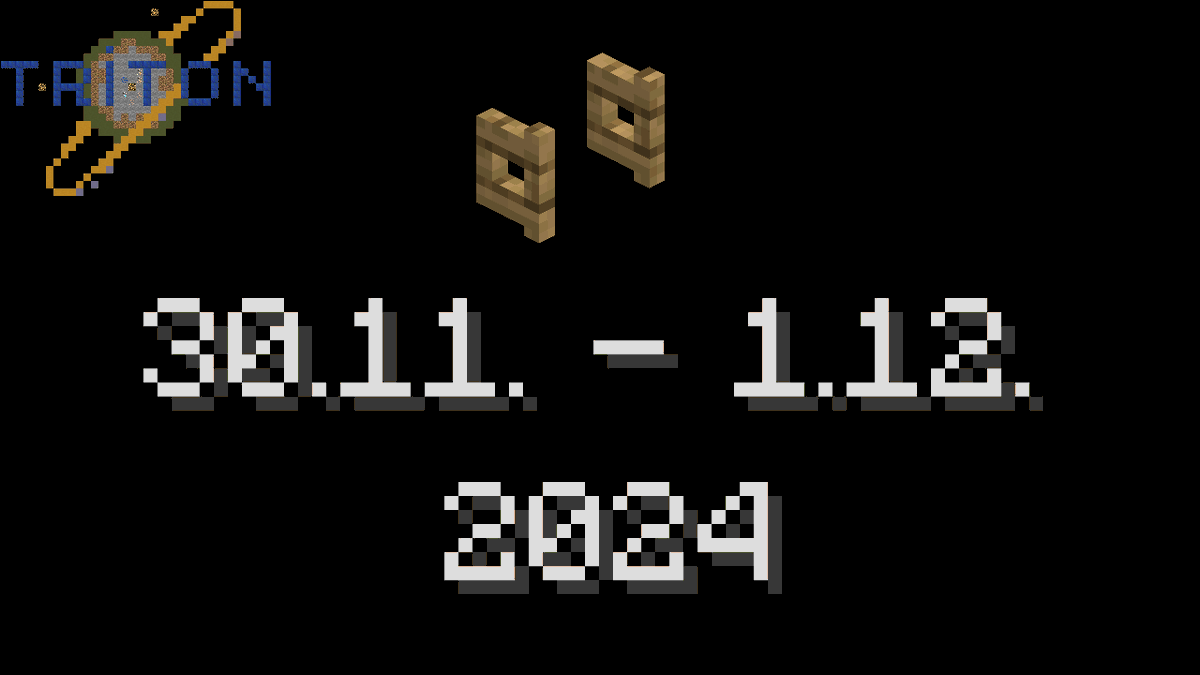Redstonemeer's tweet photo. Ahojky přátelé,
připomínám, že tento víkend na Tritonu probíhají Dny otevřených Fencegatů. Pokud máte zájem se zúčastnit, budu vás čekat na TKJK discordu. První předen dohodnutá komentovaná prohlídka začíná dnes po 18. hodině :-) https://t.co/WPI4KnTYtu
