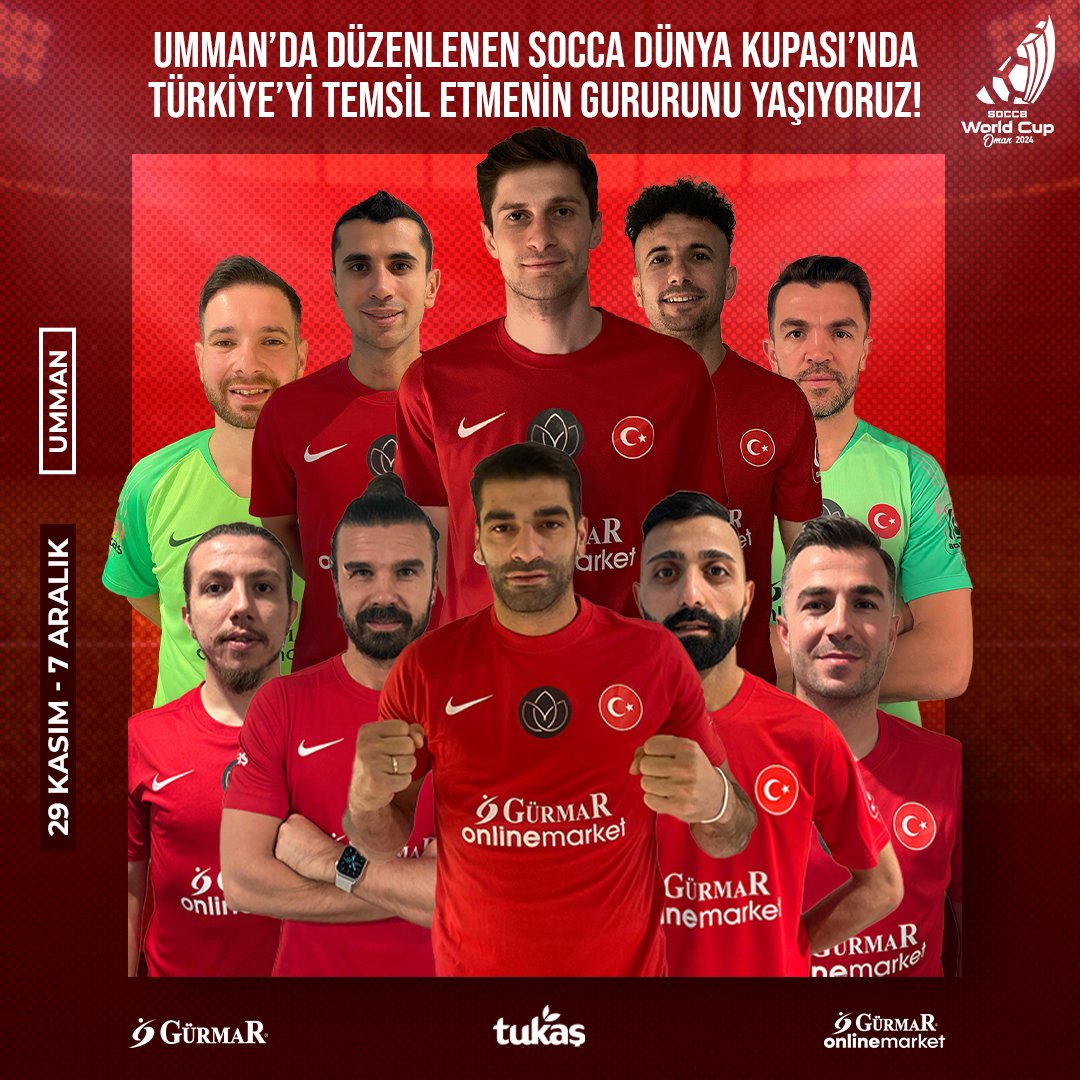 Gürmar Futbol Takımı Socca Dünya Kupası’nda! ⚽🌍

Gürmar Futbol Takımı olarak, dünyanın en büyük futbol organizasyonu olan Socca World Cup 2024’te ülkemizi temsil etmekten büyük bir gurur duyuyoruz! 🇹🇷

#bizimçocuklar