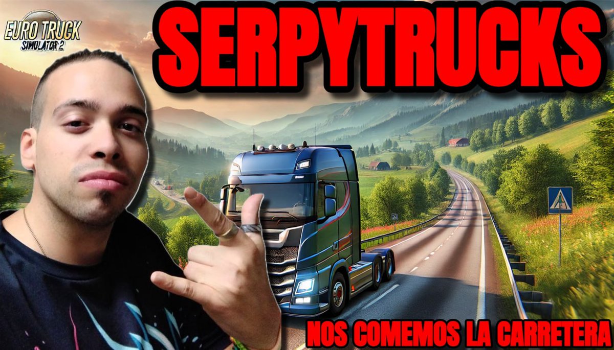 SERPY90's tweet photo. Nos comemos la carretera,unete y juega con nosotros
- https://t.co/N4HlgRGJ6x
- https://t.co/x4sfpPpenj
- https://t.co/OLze5vbxhV
#ets2 #eurotrucksimulator2 #eurotruck2 #eurotrucksimulator #eurotruck #truck #truckdriver #trucker #truckermp #convoy #camiones #drivegame #mods https://t.co/TTG3YAwNql