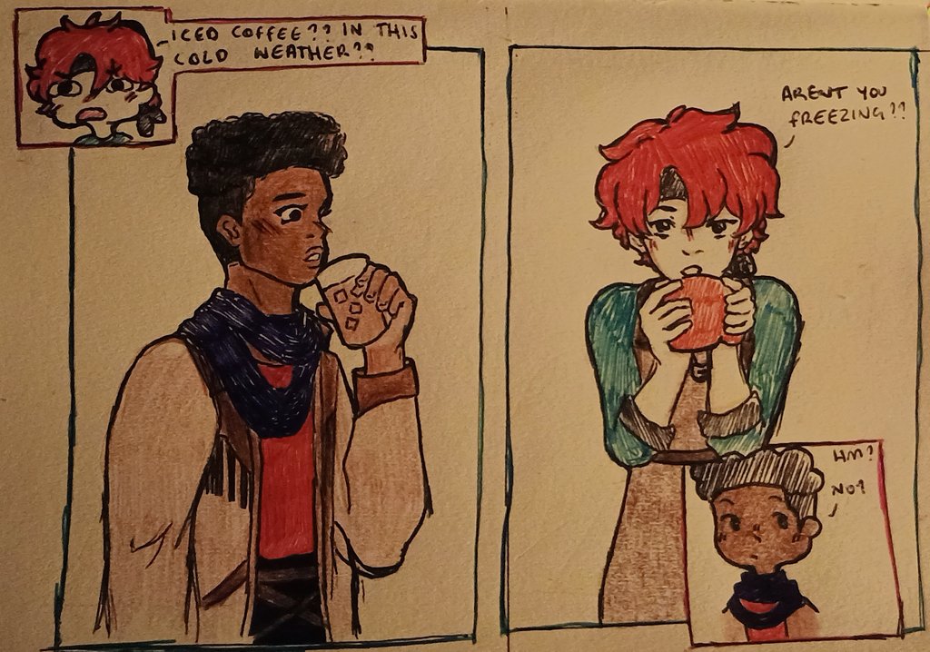 maryismaxxing's tweet photo. #maryisweek2024 day 6: drinks
small trad art bc I still don't have my drawing tablet,,, I'm going insane ,,,,
#maryis #fieldsofmistria art by @mxthrun https://t.co/KKSaoz8bGE