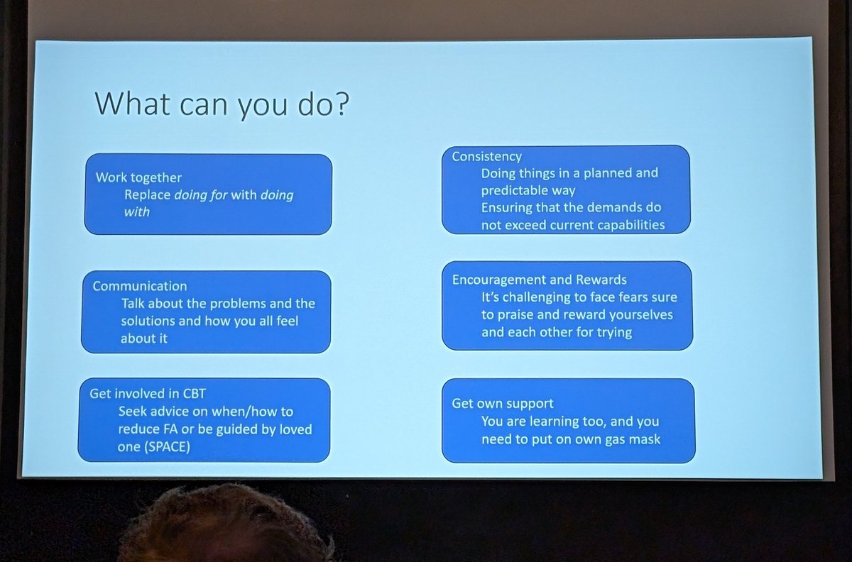 Listening to a fantastic talk on family accommodation in OCD by <a href="/Dr_Amita_Jassi/">Amita Jassi 💙</a> at #OrchardOCD research conference at <a href="/Ri_Science/">Royal Institution</a>. Second the compassionate and collaborative approach that is being advocated #OCD