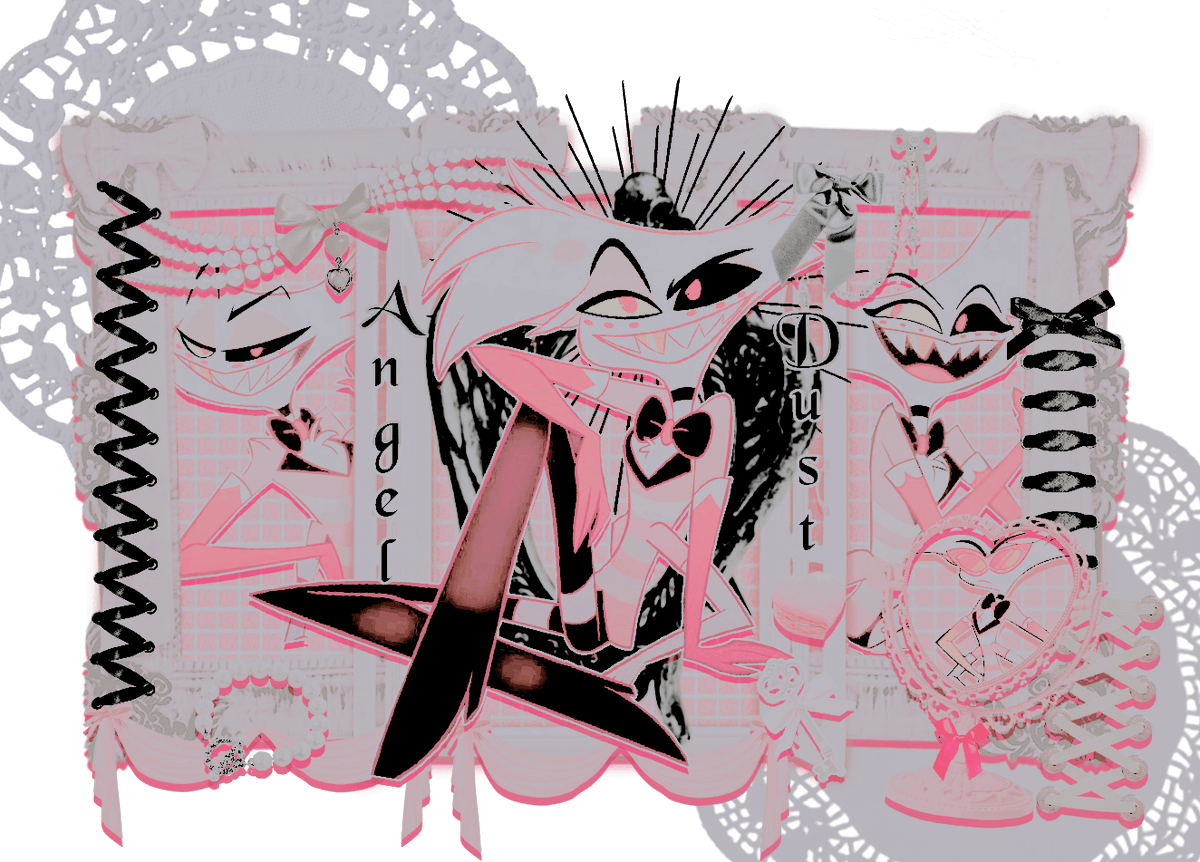 ⠀ ⠀ ⠀ ⠀ ⠀ ⠀ ⠀ ⠀ ⠀ ⠀ ⠀the⠀one⠀and⠀only⠀.ᐟ
⠀ ⠀ ⠀ ⠀ ⠀ ⠀ ⠀ ⠀ ⠀ ⠀ ⠀✦ ａｎｇｅｌ ｄｕｓｔ✦
⠀ ⠀ ⠀ ⠀ ⠀ ⠀ ⠀ ⠀ ⠀ ⠀ ⠀#HHRP #HazbinHotelRP #HellaverseRP