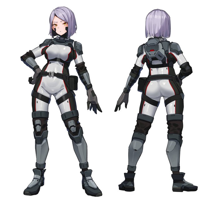 Skebでご依頼主のOC納品しました! 