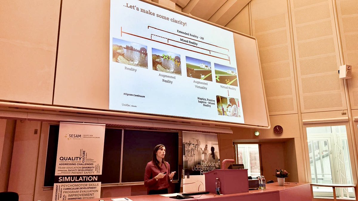 On Monday I had the privilege to be invited speaker at the “Back of our origins” events organized by <a href="/SESAMSimulation/">SESAM</a> and <a href="/CamesResearch/">CAMES_Research</a> in Copenhagen for the 30th birthday of the society!I talked about the role of #xr in #healthcareSimulation and listened to inspiring talks!