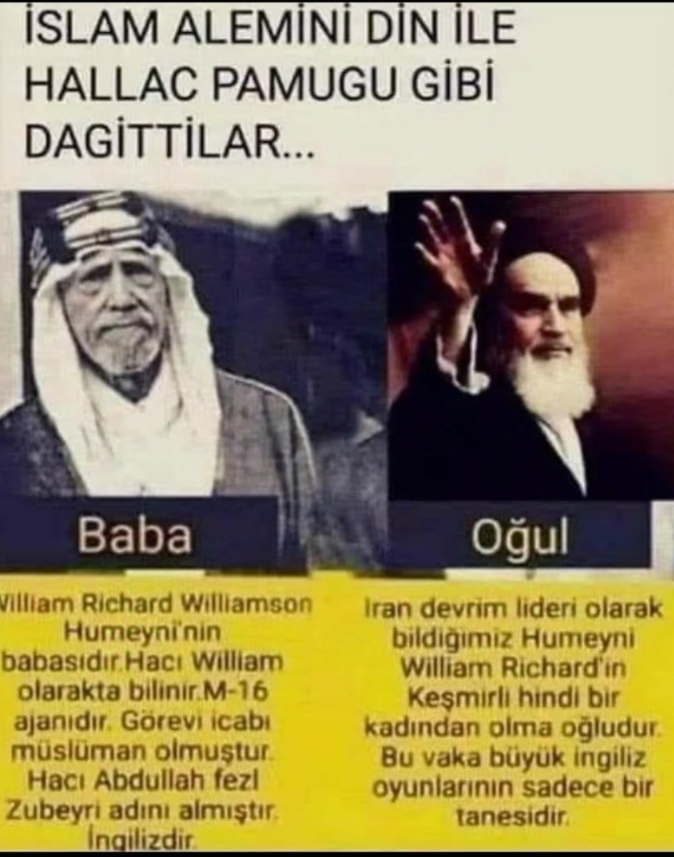 🔶 Sapkın Şia inanışı ile kandırılan ve kafir Humeyni ve hain Hamaneyi gibi melunlara inananlara duyurulur.
🔶 Bu sapıkların kim olduğunu öğren ve neye inandığını gör.

🔶 Hala geç değil❗
İslam geçmişi affeder, yeter ki sen doğru yolu bul.

🇵🇸 Gazze'yi unutma🍉
🇵🇸 Support Gaza🍉