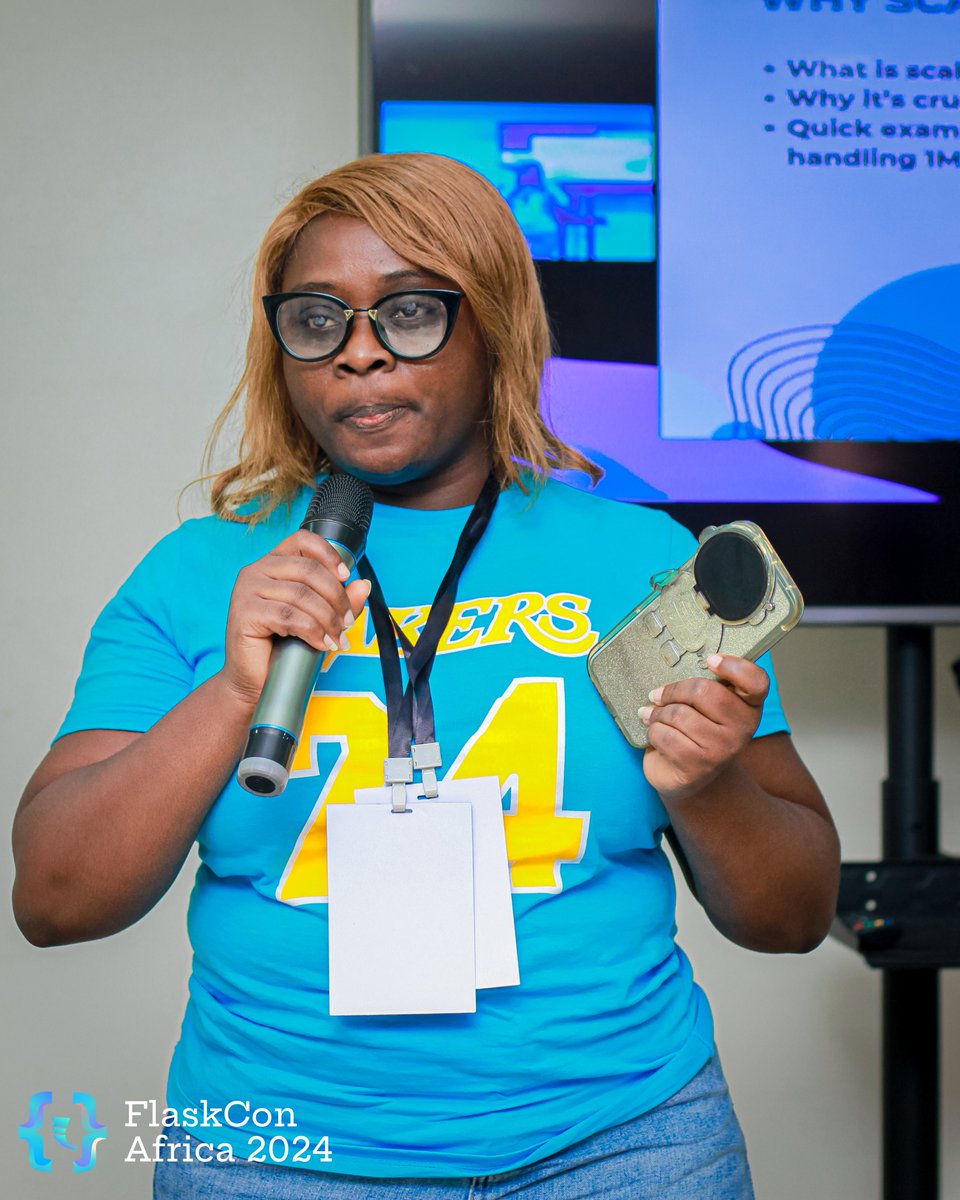 FlaskconAfrica's tweet image. Talk: Building Scalable Flask Applications 
Speaker: Nancy Areola

#FlaskConAfrica #FlaskCon