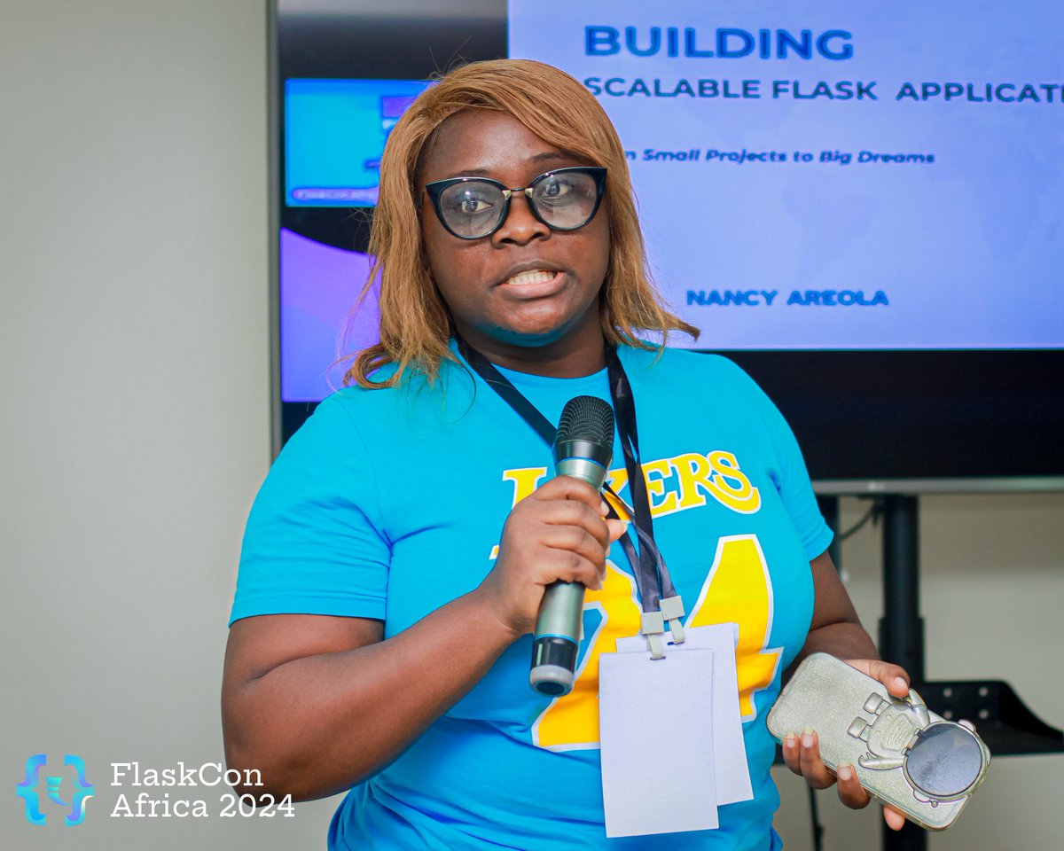 FlaskconAfrica's tweet image. Talk: Building Scalable Flask Applications 
Speaker: Nancy Areola

#FlaskConAfrica #FlaskCon