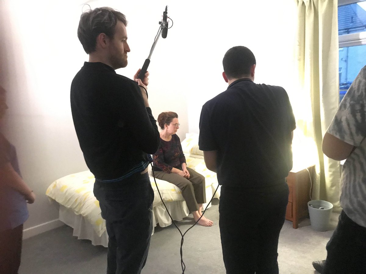 AyrshireFilmCo's tweet photo. 🎬 That’s a wrap
A great filming session yesterday for the cast & crew of Auld Mary’s Shoes, a short film from Irvine Media Club 🎥
#MediaClub #ScreenEducation https://t.co/379WTu3Ucp