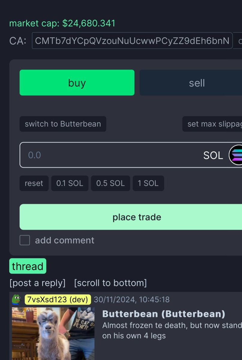 mrfransium's tweet image. Save #BUTTERBEAN 

CMTb7dYCpQVzouNuUcwwPCyZZ9dEh6bnNcBjGe9ppump