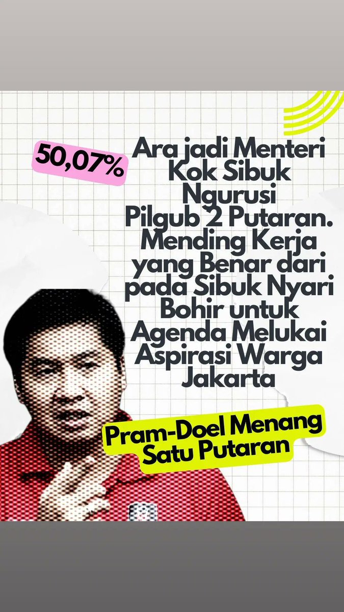 Tissue710's tweet photo. •⁠  ⁠⁠Lawan manipulasi
•⁠  ⁠⁠KPUD Bawaslu Jangan Main-main 
#SatuinPutaran https://t.co/v4lL0BbZcx