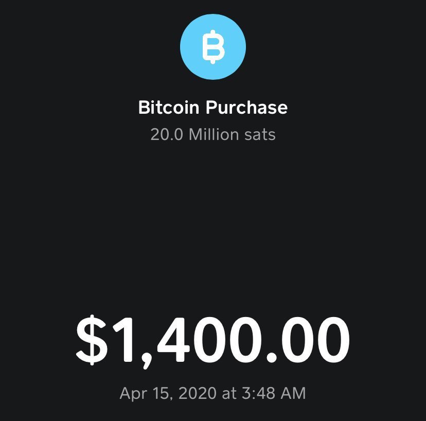 SimplyBitcoin's tweet photo. Good morning 

$1400 stimulus check is now worth $19,300 #Bitcoin

Have a nice day! https://t.co/3QPjAMl1X8