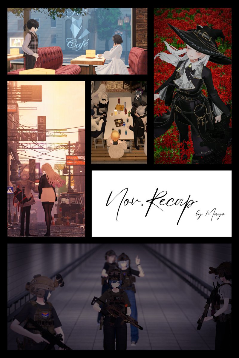 _mqyc's tweet photo. Nov. Recap

#MayZeroVR #VRChat 
#VRChatPhotography https://t.co/YtDWddZnXT