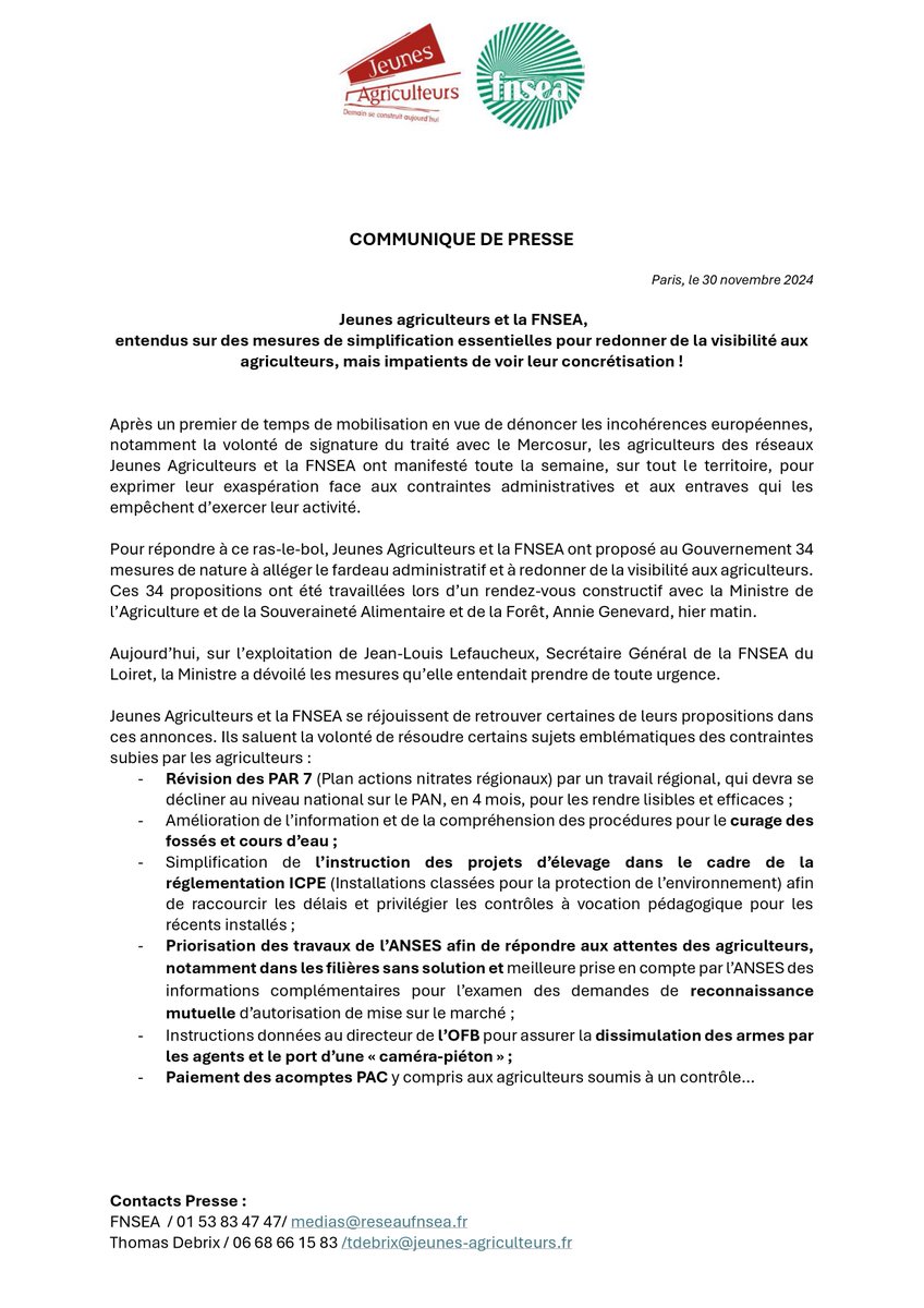 La FNSEA tweet media