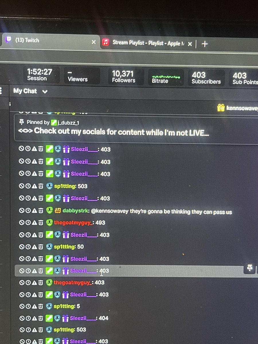 overatedjayy's tweet photo. Over 400 subs in one month is out of this world! The growth and community we have built in the span of a month is still mind blowing to me! Went from 10 subs one month to 400 &amp; I couldn’t be more thankful for my OverratedFamily! ThankU everyone for supporting the stream dream 🖤 https://t.co/K6kx11fRKB