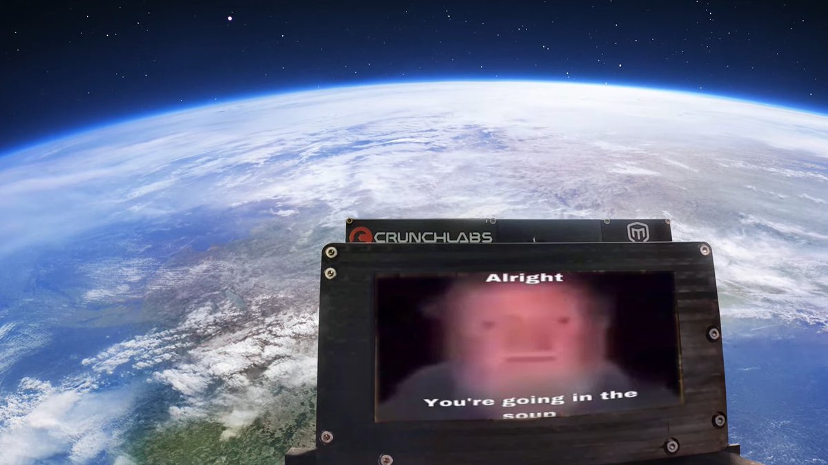 TheAnythingSho3's tweet photo. Thank you @MarkRober my great grandpa always wanted to go to space! Could you get him back down now please? https://t.co/CGwO8oC6YY