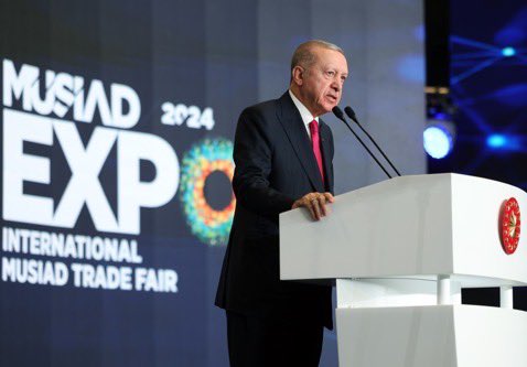 Kıymetli dostlar,

MÜSİAD EXPO 2024 Fuarımızı, Cumhurbaşkanımız Sayın Recep Tayyip Erdoğan ‘ın teşrifleriyle gerçekleştirdiğimiz kapanış programıyla başarıyla tamamladık. Dünyanın dört bir yanından katılımcılarımızın olduğu ve yurt içi ile yurt dışından büyük ilgi gören fuarımız,