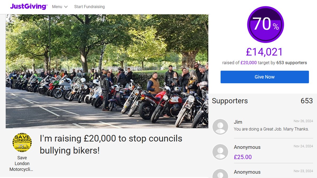 Over 650 have joined the fight to save biking from Hackney Council!

Please click below to find out more, donate to our crowdfunder and help us take Hackney Council to court 👇
justgiving.com/crowdfunding/s…