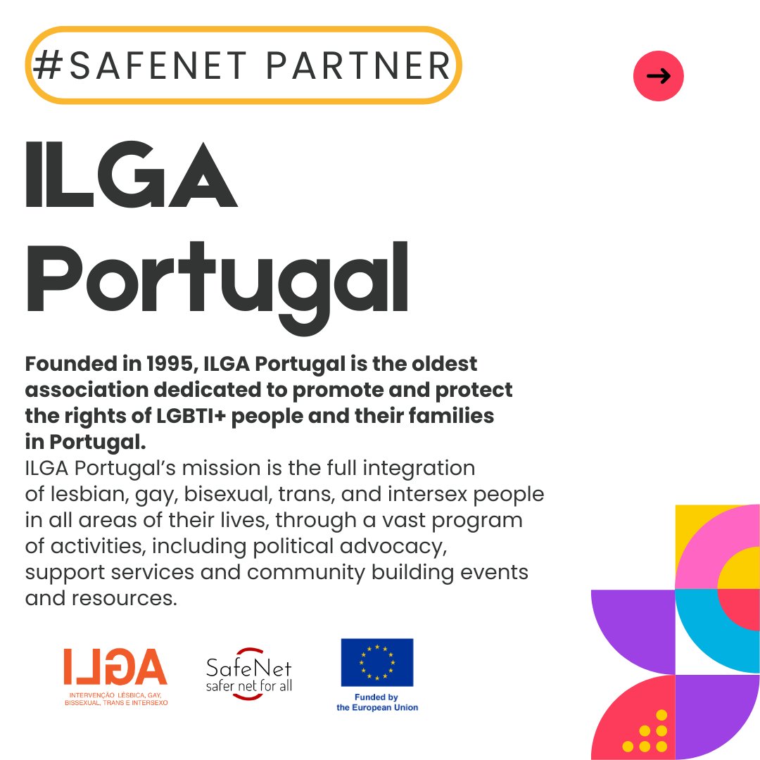 PlatafKhetane's tweet photo. ILGA Portugal es una asociación dedicada a promover y proteger los derechos de las personas LGBTI+ y sus familias en Portugal en todos los ámbitos, a través de un amplio programa de actividades, la defensa política, servicios de apoyo y recursos para la creación de comunidades. https://t.co/J2pK0IwJvi