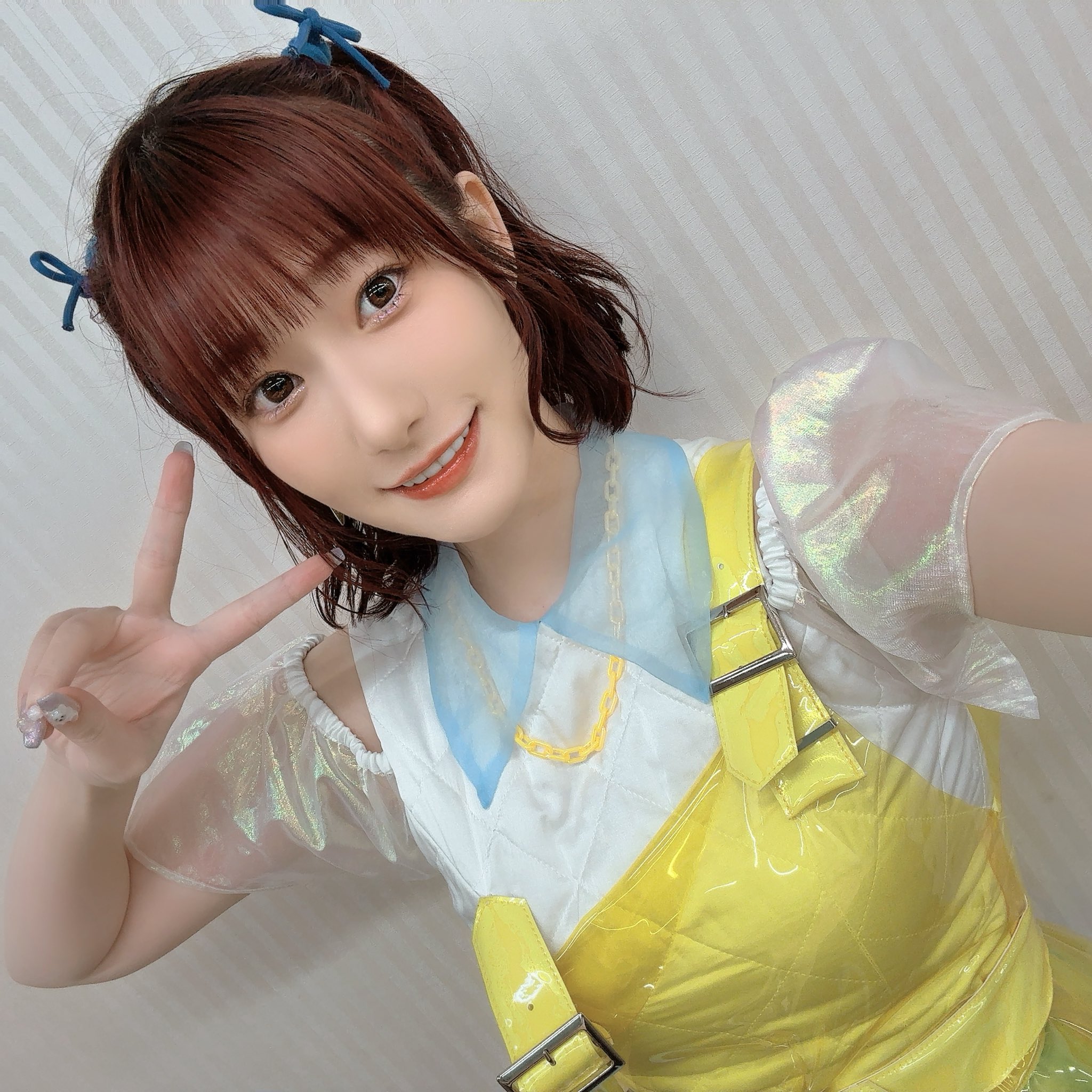 田嶌紗蘭　サインチェキ 田嶌紗蘭 直筆サイン 色紙 声優 サイン アイドルマスター
