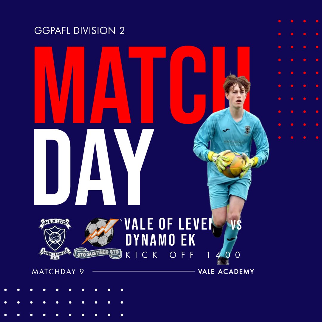 Vale of Leven AFC (@valeoflevenafc) on Twitter photo ๐๐ผ๐๐พ๐๐ฟ๐ผ๐
๐ <a href="/dynamoek/">dynamoekfcest1969</a>
๐
Sat 30 Nov
โฐ 1400
๐ Vale Academy ๐๐ผ๐๐พ๐๐ฟ๐ผ๐
๐ <a href="/dynamoek/">dynamoekfcest1969</a>
๐
Sat 30 Nov
โฐ 1400
๐ Vale Academy