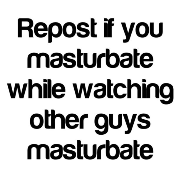 RT and DM me your wank vids...