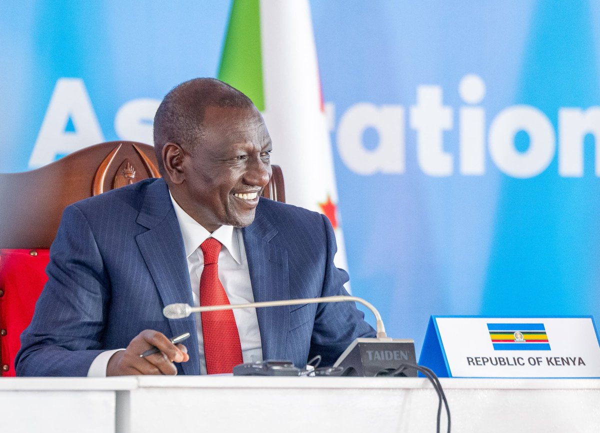 BREAKING NEWS:
President William Ruto has been elected as the new Chairman of the East African Community (EAC), succeeding South Sudan's President Salva Kiir.
Through his leadership as the chairman, Kenya will continue to play a significant role in maintaining regional peace amid
