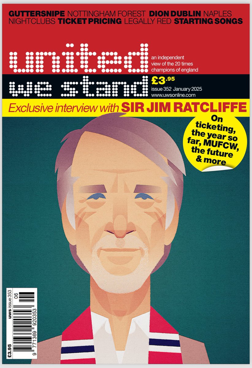 Andy Mitten (@andymitten) on Twitter photo I was annoyed with ticket prices midweek and set about speaking to SJR. I was supposed to meet in Oct, but didn’t. So I met him on Thurs and questioned him on many issues for 36 mins for the next uws mag. Out v Forest.
Cover by <a href="/stan_chow/">Stanley Chow</a>
Subscribe by Tues uwsonline.com/subscribe.php I was annoyed with ticket prices midweek and set about speaking to SJR. I was supposed to meet in Oct, but didn’t. So I met him on Thurs and questioned him on many issues for 36 mins for the next uws mag. Out v Forest.
Cover by <a href="/stan_chow/">Stanley Chow</a>
Subscribe by Tues uwsonline.com/subscribe.php