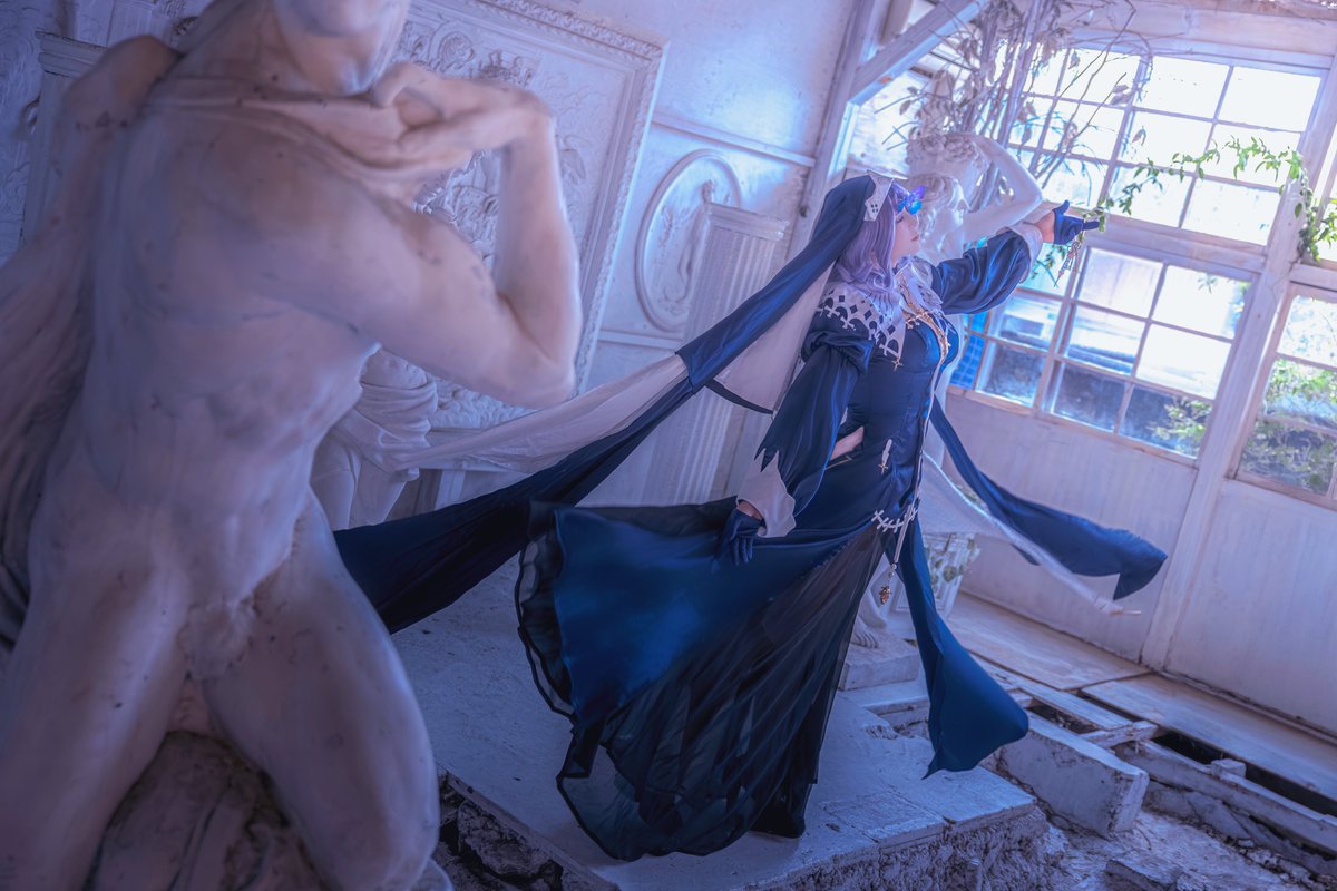 ⚠︎コスプレ　cosplay
ーーーーーーーーーーーーーーーーーーーー
ウィスパーレイン/幽遠のシスター
冒険者の命を幾度となく救ってきた修道院のシスターの装い。
ーーーーーーーーーーーーーーーーーーーー
📸：<a href="/mofukalt/">もびかると</a> さん
#ノンアート