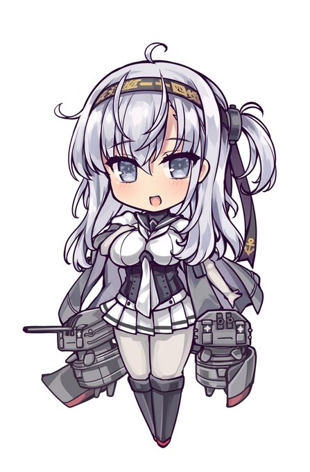 SDお涼さん
#艦これ
#涼月 