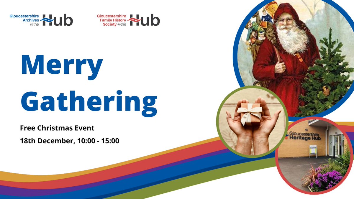 Gloucestershire Heritage Hub (@glosheritagehub) on Twitter photo 🎄 Join us for a FREE Merry Gathering!
🗓️ 18/12/2024, 10.00 - 15.00
Make eco-friendly decor
The Library Choir performance
Talk: A Gloucestershire Archives’ Christmas
Plus: Free treats, Santa’s visit, & hamper raffle!
🔗 Book now: orlo.uk/d87wP
<a href="/gloslibs/">Gloucestershire Libraries 📚</a> 🎄 Join us for a FREE Merry Gathering!
🗓️ 18/12/2024, 10.00 - 15.00
Make eco-friendly decor
The Library Choir performance
Talk: A Gloucestershire Archives’ Christmas
Plus: Free treats, Santa’s visit, & hamper raffle!
🔗 Book now: orlo.uk/d87wP
<a href="/gloslibs/">Gloucestershire Libraries 📚</a>